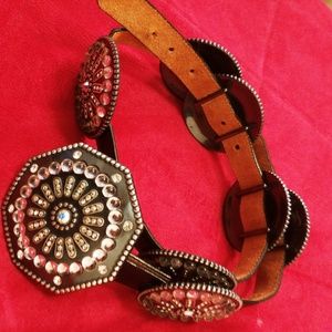 Women's Tony Lama concho Belt
